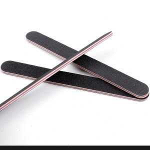 2 mảnh hai mặt chà nhám tập tin sơn móng tay Đệm Salon Nail Art Tool Đánh bóng Dụng cụ đeo được