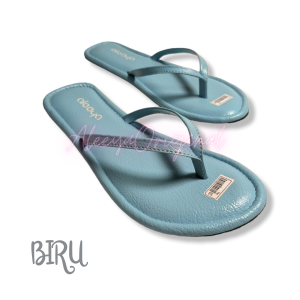 -ALEEYA03- PRODUK NEW UPDATE SANDAL FLAT EMPUK MODEL KOREA TRENDY COCOK UNTUK DAILY