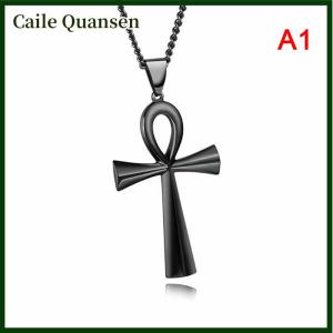 Caile Pendant Egyptian Ankh Crucifix Necklaces Pendants Jewelry Gifts Chains