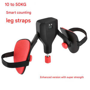 J C Health Adjustable Thigh Trainer Pro: 10-50kg Resistance Inner & Outer Thigh Exerciser