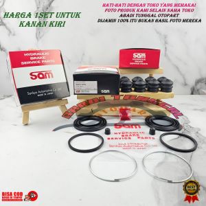CALLIPER KIT REM CAKRAM REM RODA DEPAN SOLUNA 1SET KANAN KIRI SAM