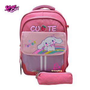 Gracey Bag 421415G/45042G/45142G/43115G Tas Ransel Sekolah Anak Perempuan Silvergirl 16"