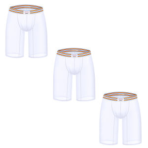 CMENIN ADANNU 3Pcs New Brand Nylon Mens Panties Bxoers Shorts Soft Trunk Men Underwear Man Boxer Underpants Top AD7374