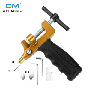 diymore Upgraded 2-in-1 Boundary Opener+Glass Cutter Grip Handheld Detachable Glass Cutting Tool for Glass Cutting/Tile/Mirror/Mosaic/Window
