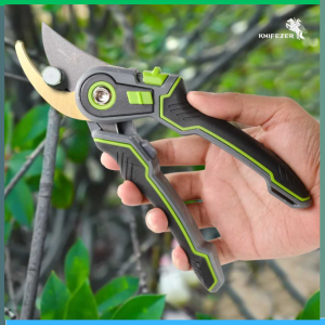 COD gunting okulasi grafting sambung tanaman sambung batang cangkok / gunting grafting okulasi / gunting tanaman pemotong ranting serbaguna / gunting bonsai super tajam KNIFEZER Gunting Taman Ranting Pruning Shear Scissors 20mm - 1025