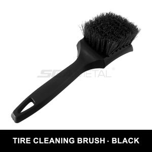 SEAMETAL Car Wheel Cleaning Brush Long Handle Bristle Brush Anti-slip Suspended Design Automotive Tire Engine Washing Brush