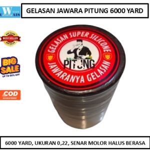 Benang Gelasan Para Jawara si Pitung 0.22 6000 Yard Bonus Pelindung Jari