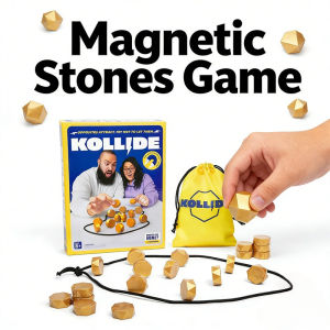 Magnetic Stones Game Magnetic Chess Game Kids Focus Training Toy for Parent-Child Play Game