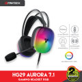 FANTECH รุ่น HG29 หูฟังเกมมิ่ง ระบบ 7.1 Gaming Headset มีไมโครโฟน ไฟ RGB ควบคุมระดับเสียงได้ง่าย. 