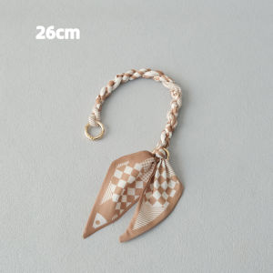 New Fashion Spring Woman Handbag Accessory Part Chains Detachable Replacement Floral Print Silk Straps Women Cute Chain Bag Handles