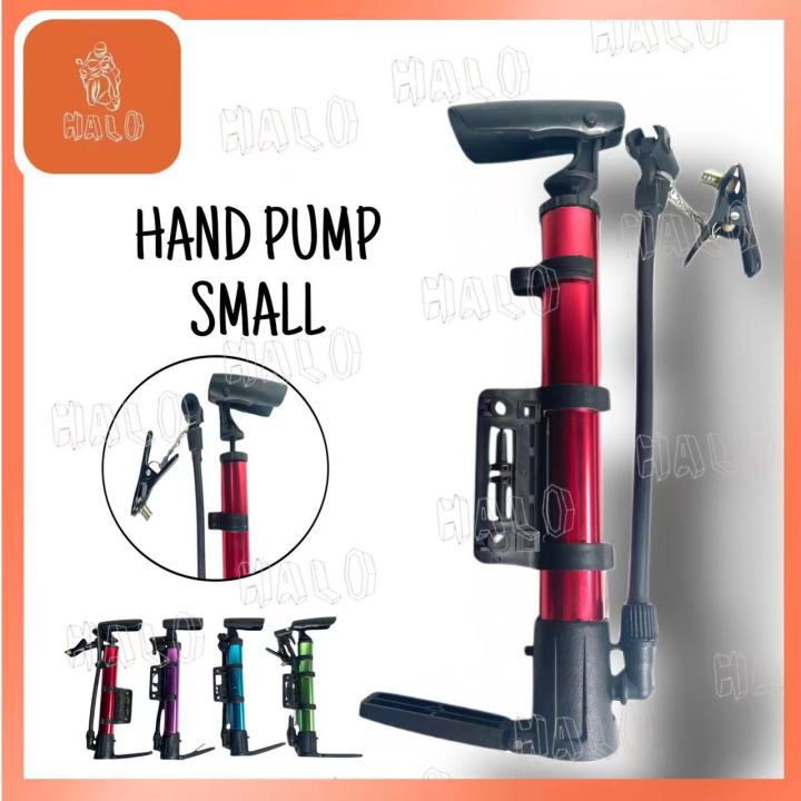 [HALO MOTOR] PORTABLE MINI HAND AIR PUMP IMFLATOR Lazada PH
