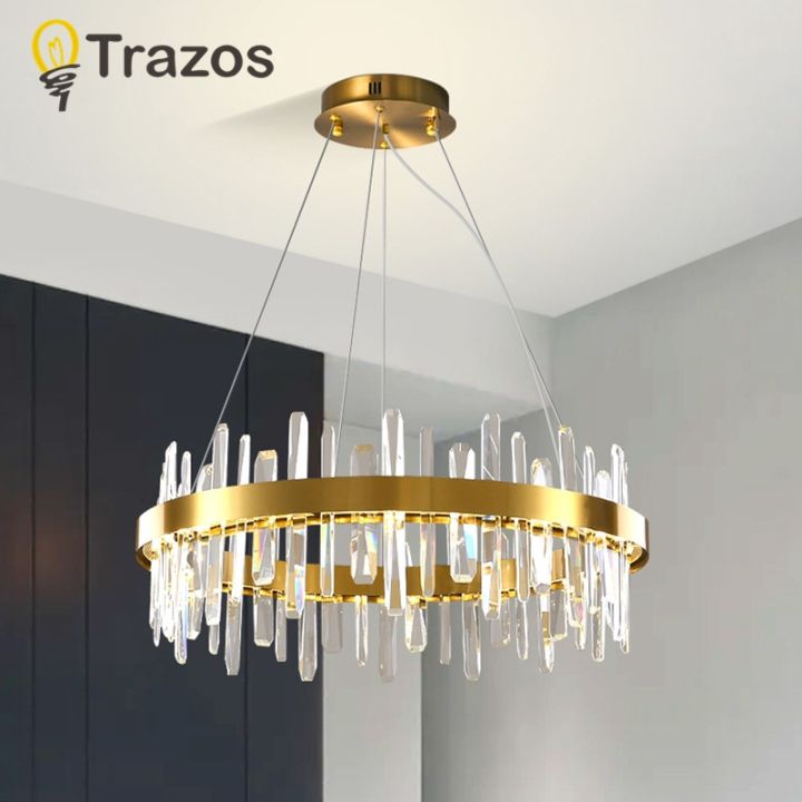 Hanglamp Groot LED Hanglamp Moderne Ring Cirkel Ontwerp Kroonluchter