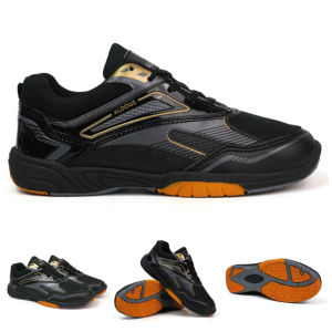 Sepatu Olahraga Pria Dewasa Cowok Laki Laki Sepatu Badminton BuluTangkis Bulu Tangkis Sneakers Running Shoes Lari Jogging Joging Premium