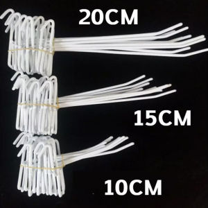 10pcs Screen Hook Coated Wire Hook Home Living Organizers Store Screen Hanging Sachet Rack Wire Rack