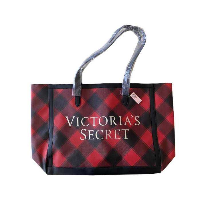 Victoria s Secret Tote Bag Black Friday 2021 Tote Duffle Bag Red