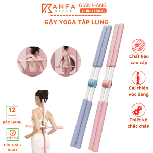 Gậy Yoga Tập Lưng Vai Chống Gù Uốn Thẳng Lưng - Gậy Yoga 360 Chống Gù Lưng Tiện Lợi Dành Cho Tập Luyện Thể Thao Tại Nhà
