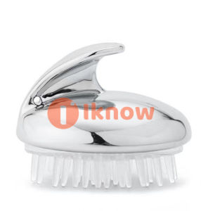 I know Plating Silicone Shampoo Brush for Home Use Scalp Cleaning and Itch Relief Head Scratcher Massager Comb for Hair Washing.