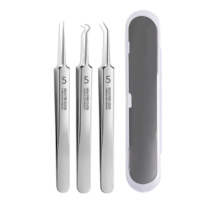 3 Sets - Skin Care Blackhead Remover Tool Professional Blemish and Splinter Pimple Removal Kit
