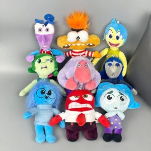 20-30cm Inside Out2 Disney Pixar Plush Toys Doll  ANXIETY Ennui Envy Embarrassment Joy Plushie Stuffed Gift for Kids Christmas