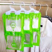 Sỉ 5 Túi Hút Ẩm Gói Hút Ẩm Chống Mốc Có Móc Treo Tủ Quần Áo Hoặc Phòng Kín-HAUSE