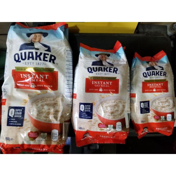 Quaker Oats Instant Oatmeal RED + | Lazada PH