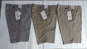 COD// Celana pendek Chinos Chino Cinoz Bahan Katun Dillca Murah Terbaru 2022 Cream abu 28-38