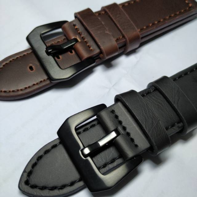 STRAP TALI JAM TANGAN KULIT FOSSIL 22 22MM 24 24MM LEATHER STRAP