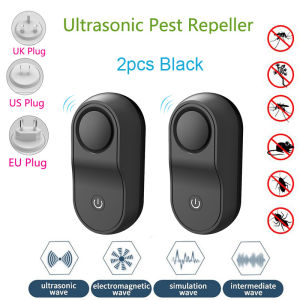 (From China 1 Week by Air)Ultrasonic Pest Repeller Electronic Control Defender Plug In Repellent Device For Home To Get Rid Of Mosquitos Insects Ants