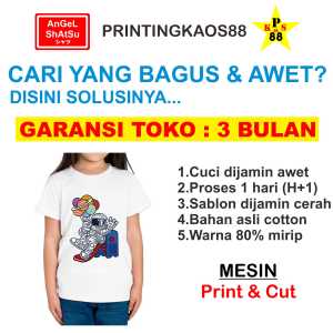 KAOS CUSTOM ANAK MURAH - SABLON KAOS ANAK ANAK - SABLON PRINTING SUBLIM