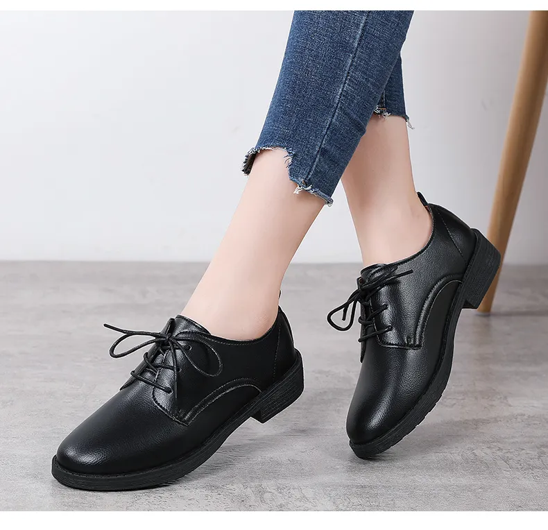 Women's lace up oxford 2024 flats