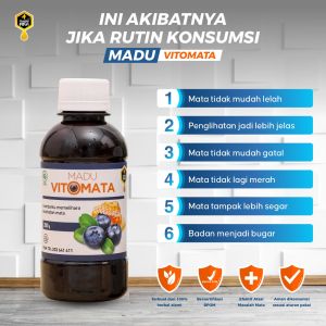 Madu Vitomata Asli: Solusi Paling Ampuh untuk Penyakit Mata
