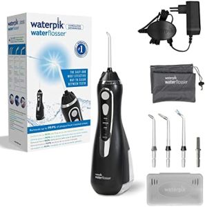 Máy Tăm Nước WATERPIK WP-560 Lực Phun Mạnh Công Nghệ Sóng Ion Loại Bỏ 99% Vi Khuẩn Mảng Bám Ngừa Sâu Răng Hiệu Quả Nhập Khẩu Bảo Hành 12 Tháng
