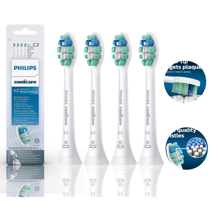 Compatible with Original Philips Sonicare C2/C3 Replacement Toothbrush