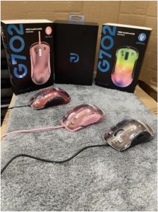 G702 gaming mouse wired 7200DPI 5 speed USB port with light effect ergonomic design suitable for home and office games