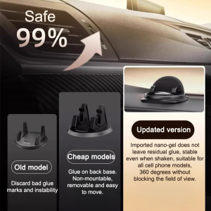 Car Multifunctional Cell Phone Holder Dashboard Upgrade