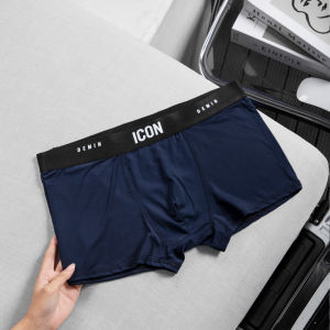 Quần Lót Nam Boxer Thun Lạnh ICON Co Dãn 4 Chiều Quần Sịp Nam Thun Lạnh Boxer