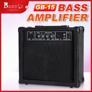 Bansid Deviser TB-15 High-Quality 15W Bass Guitar Amplifier with USB Headphone Output and Interface