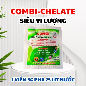 Bộ Phân Bón Lá Siêu Vi Lượng Chelate COMBI - Tăng Năng Suất Cây Trồng Khỏe Mạnh Hơn Tính Trời Cao