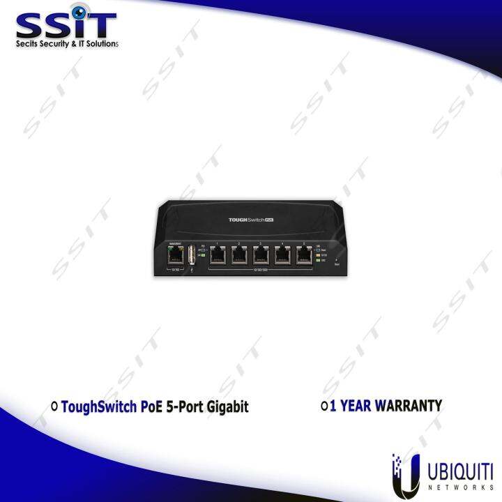 Ubiquiti ToughSwitch TS-5-POE 5 Port Gigabit Managed POE Switch | Lazada PH