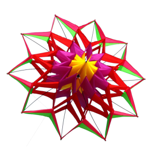 สดใส3D โลตัสว่าวน้ำหนักเบาของเล่นว่าวบินควบคุมง่ายสำหรับเด็กชายครอบครัวในการผจญภัยกลางแจ้ง