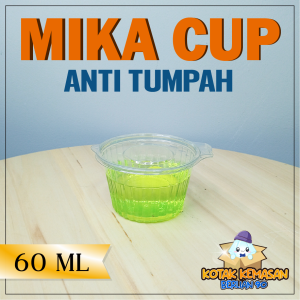 Mika Cup 60 ML /Mika Puding/Mika Sambel/tempat sambel/Mika Sauce 60 ML