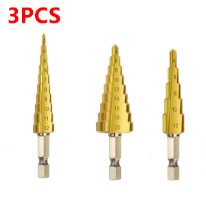 MOSTIN JLIFE drill bit titanium drill bit set for metal drill bits set original japan step drill bits heavy duty 6pcs gerudi step drill bit for stainless steel metal drill bit heavy duty serrated drill bit set heavy duty drill bit original japan surplus