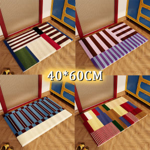 Nestoria พรมปูพื้น 40*60cm พรมปูพื้นนุ่มสวย ดีไซน์ทันสมัย เนื้อผ้านุ่มหนา กันลื่นมั่นใจ เพิ่มความสวยงามให้บ้าน