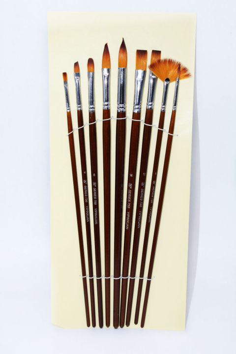 Paint By Number | Paint Brush Set (9 pcs)