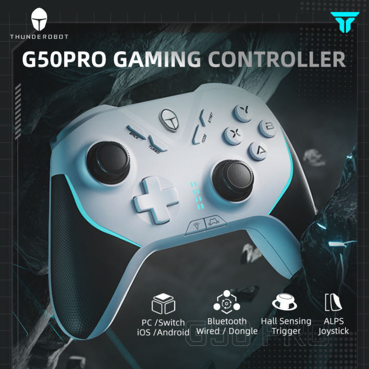 Thunderobot G50 Pro Gamepad Controller 2.4G Wireless/Wired/Bluetooth 3 ...