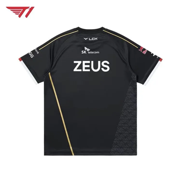 2025 T1 Uniform Worlds Jersey,FAKER Same Shirt. League of Legends