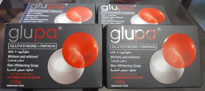 skin white glutathione soap price philippines GLUPA Glutathione + Papaya Whitening Soap 135g