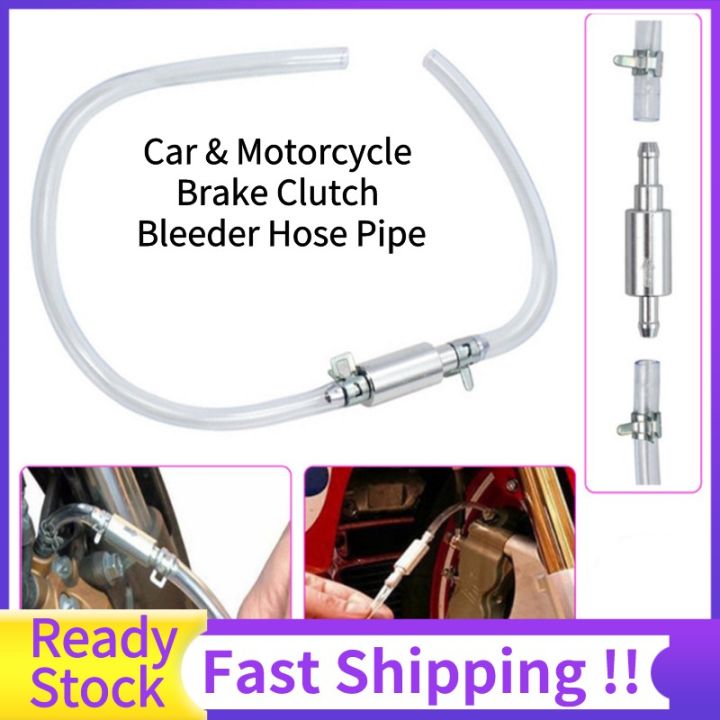Motorcycle Brake Clutch Bleeder Hose Pipe / Bleeder Clutch Tool 1 Way