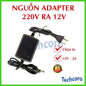 Nguồn 12V 2A Adapter 12V hàng xịn dành cho camera switch modem router và nhiều thiết bị điện gia dụng khác