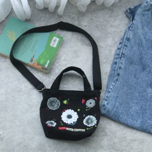 Mini Totebag Tote bag Kanvas Wanita Slingbag Tas Selempang Kecil SPNB YAB